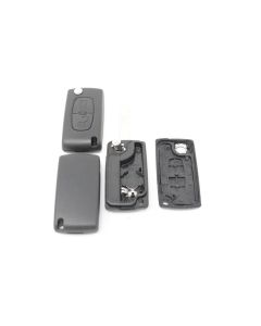 2 Button HU83 Flip Repair Case With Battery