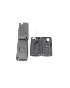 2 Button HU83 Flip Repair Case No Battery