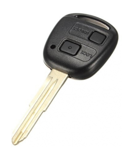 No Chip 2 Button Square Non Flip Remote TOY41