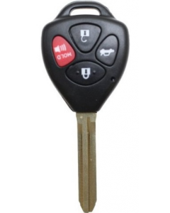 No Chip 4 Button Diamond Non Flip Remote TOY47